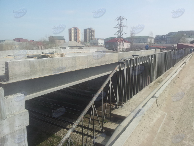 Bakıda yeni yol ötürücüsü tikilir - FOTO - XƏRİTƏ