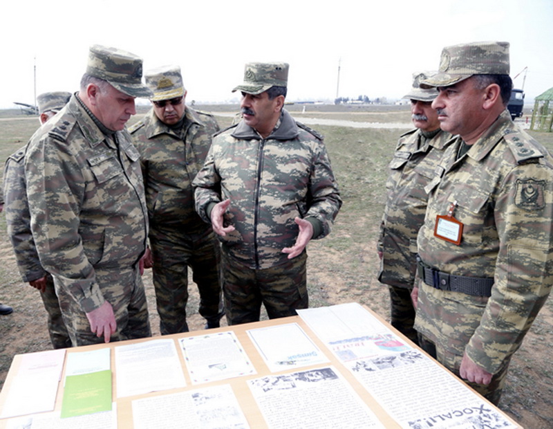 Azərbaycanda növbəti irimiqyaslı əməliyyat-taktiki təlimləri keçirilir - FOTO