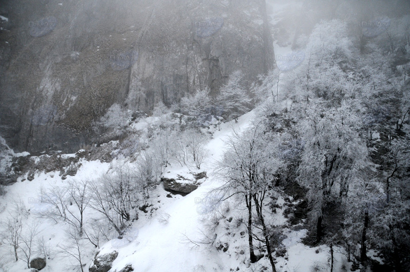 Azərbaycan dağlarının qış görüntüləri - FOTOSESSİYA