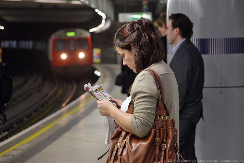London metrosu haqqında - FOTOSESSİYA
