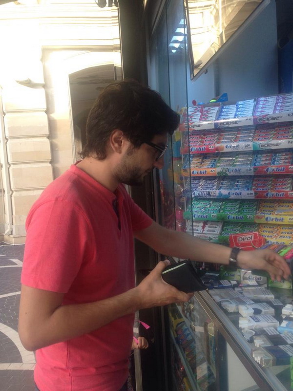 Bakıda qeyri-adi evlilik təklifinin davamı... - FOTOlarda