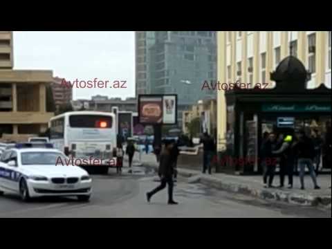 Azərbaycanda nadir olay: yol polisi qayda pozduğu üçün cərimələndi - VİDEO - FOTO