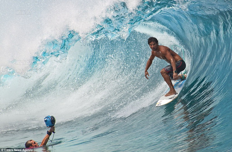 Dalğaları ram edən cəsurlar - FOTOSESSİYA