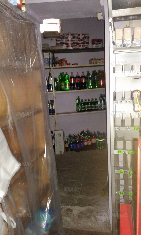 Bakıda marketlərə divan tutulur - FOTO