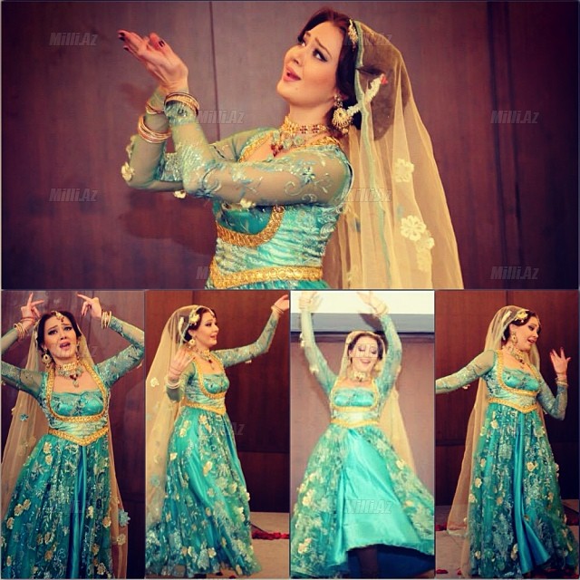 Azərbaycanlı sənətçilər Bakı metrosunda - FOTOSESSİYA