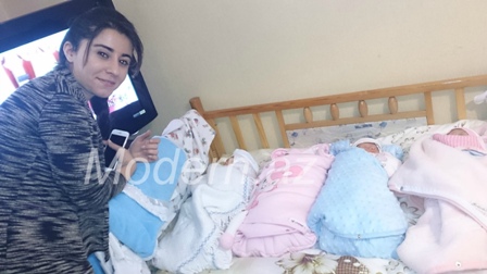 Bakıda doğulan dördəmlərin ailəsi: "Bizə kömək edin!" - FOTO