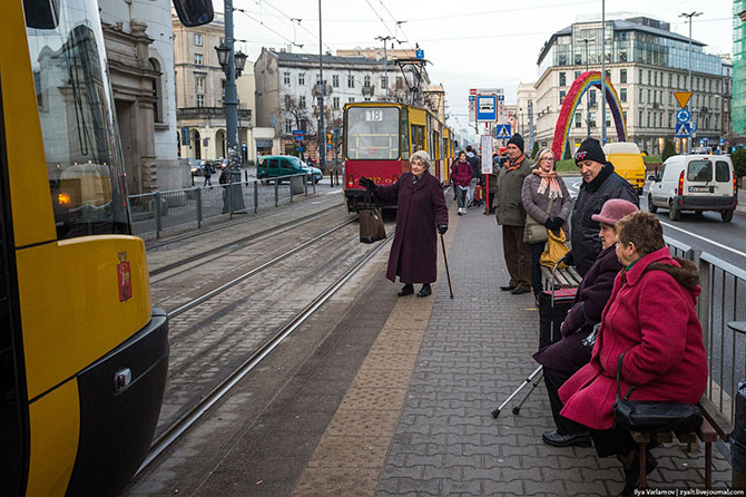 Varşava tramvayı - FOTOSESSİYA