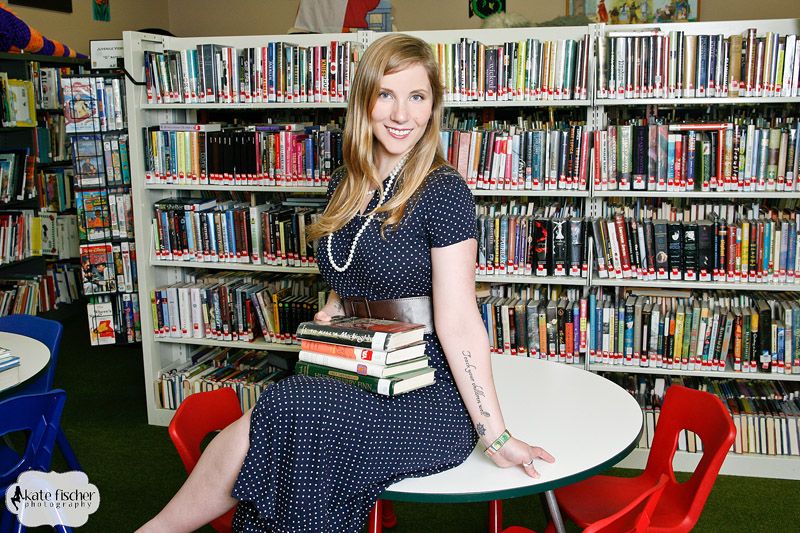 Tatuajlı kitabxanaçılar - FOTOSESSİYA