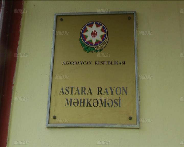 Astarada arvadının qulağını kəsənə hökm oxundu - YENİLƏNİB - FOTO - VİDEO