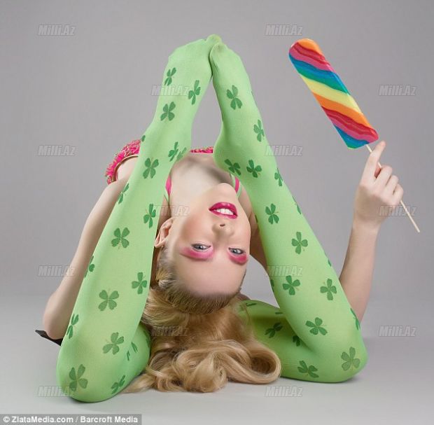 Bu qadın nə edir? - FOTOSESSİYA