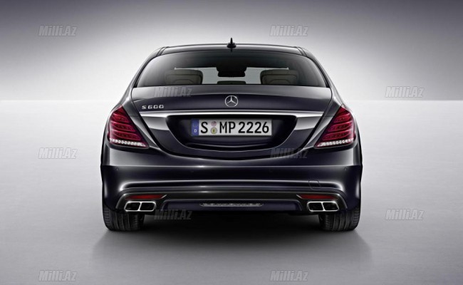 Tanış olun: yeni Mercedes-Benz S600 - FOTO