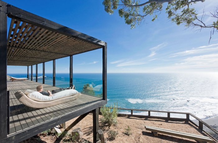 Dağlarda unikal ev - FOTO