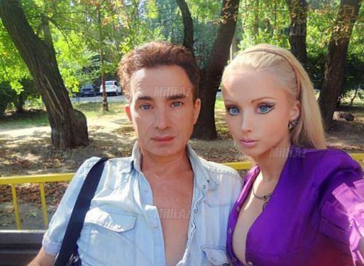 Barbiyə bənzəyən qadın: "Hava və işıqla qidalanıram" - FOTO