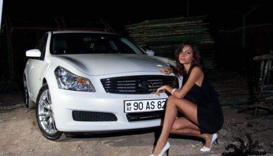 Azərbaycanda yeni dəb: bahalı maşın, qız, 5000 manatlıq ehtiras... - FOTO - 18+