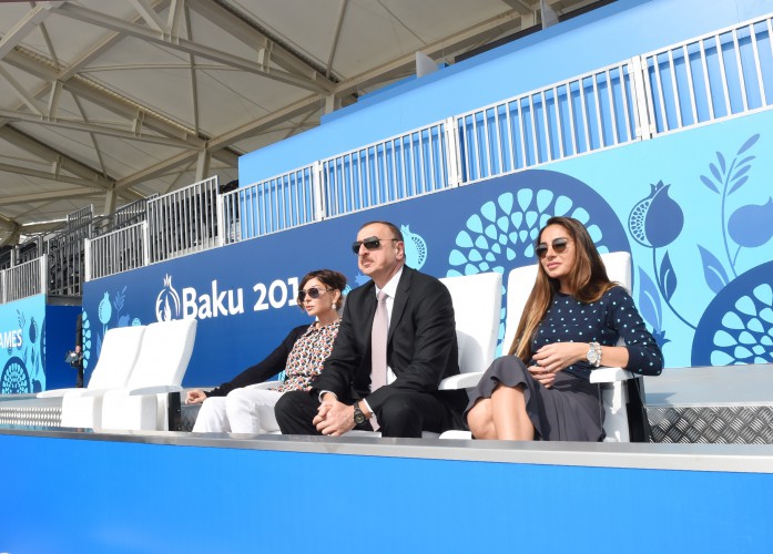 Prezident İlham Əliyev və xanımı Mehriban Əliyeva bir sıra obyektlərin açılışında iştirak ediblər - YENİLƏNİB - FOTO