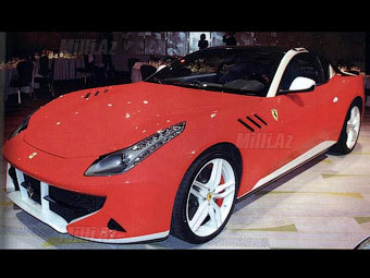 Ferrari superkupe oldu - FOTO