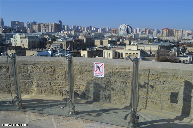 Qız qalası təmirdən çıxandan sonra belə oldu - FOTO - REPORTAJ