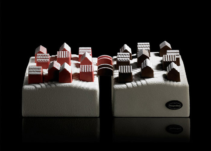 Orijinal dondurma-tort - FOTO