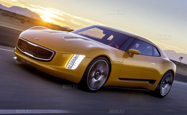 Arxa ötürməli Kia GT4 Stinger - FOTO