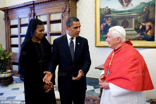 Mişel Obama vəhhabilərə meydan oxudu - FOTO