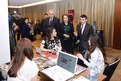 Bakıda "Kaspi" Təhsil Mərkəzinin təşkilatçılığı ilə növbəti - VI Beynəlxalq təhsil sərgisi açıldı - FOTO