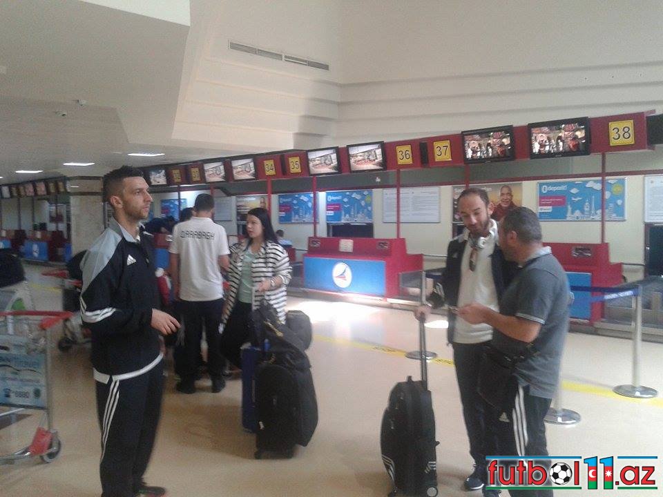 "Qarabağ" İtaliya yolunda - FOTO