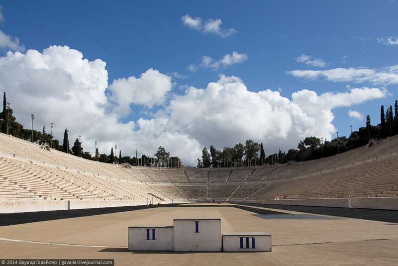 İlk Olimpiya oyunlarının keçirildiyi mərmər stadion - FOTOSESSİYA