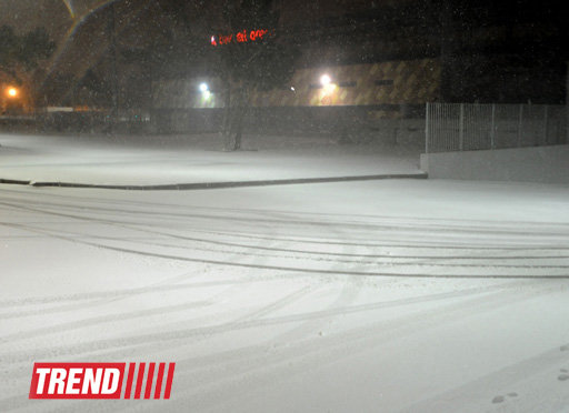 Bakıya qar yağır - YENİLƏNİB - FOTOSESSİYA