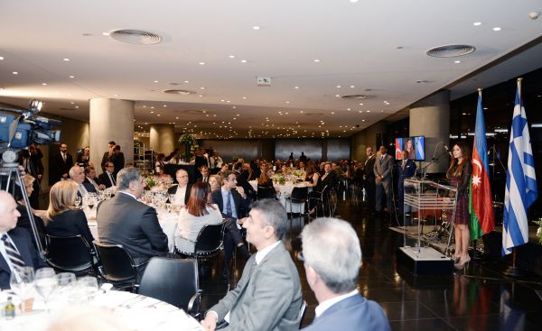 Heydər Əliyev Fondunun təşkilatçılığı ilə Afinada “Bakı-2015” Avropa Oyunlarının təqdimatı keçirilib - FOTO