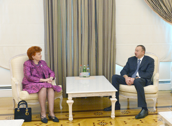 Prezident İlham Əliyev bir sıra görüşlər keçirib - YENİLƏNİB - FOTO