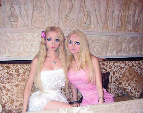 Barbiyə bənzəyən qadın: "Hava və işıqla qidalanıram" - FOTO