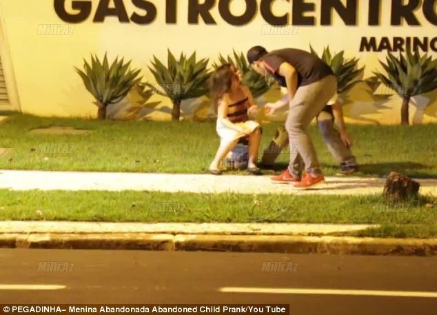 Şok: Ağlayan qız görənləri dəhşətə gətirdi - VİDEO - FOTO