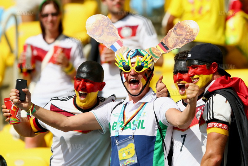 DÇ-2014: Almaniya və Braziliya 1/2 finalda - YENİLƏNİB - VİDEO - FOTOSESSİYA