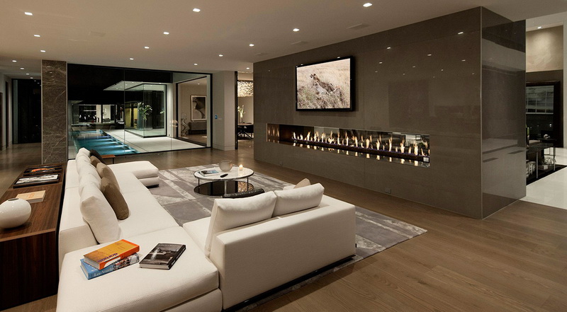 Dəbdəbəli ikimərtəbəli villa - FOTO