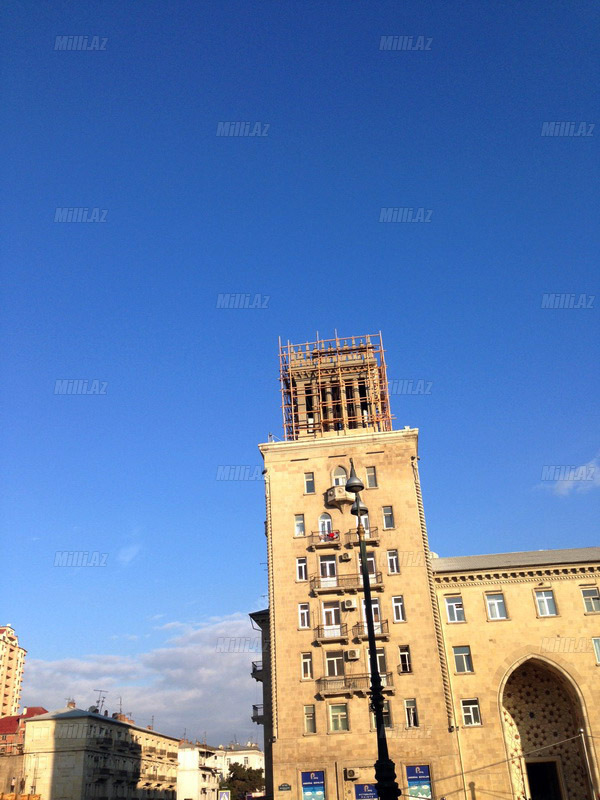 Bakının məşhur simvollarından biri yoxa çıxıb - FOTO
