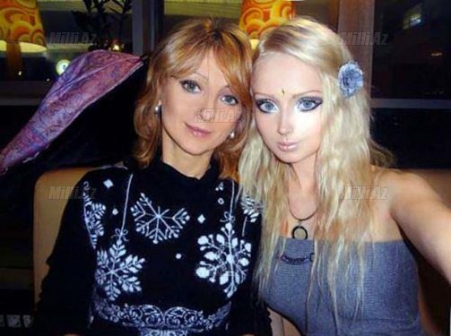 Barbiyə bənzəyən qadın: "Hava və işıqla qidalanıram" - FOTO