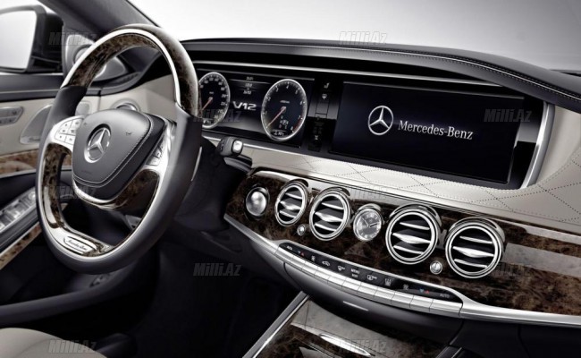 Tanış olun: yeni Mercedes-Benz S600 - FOTO