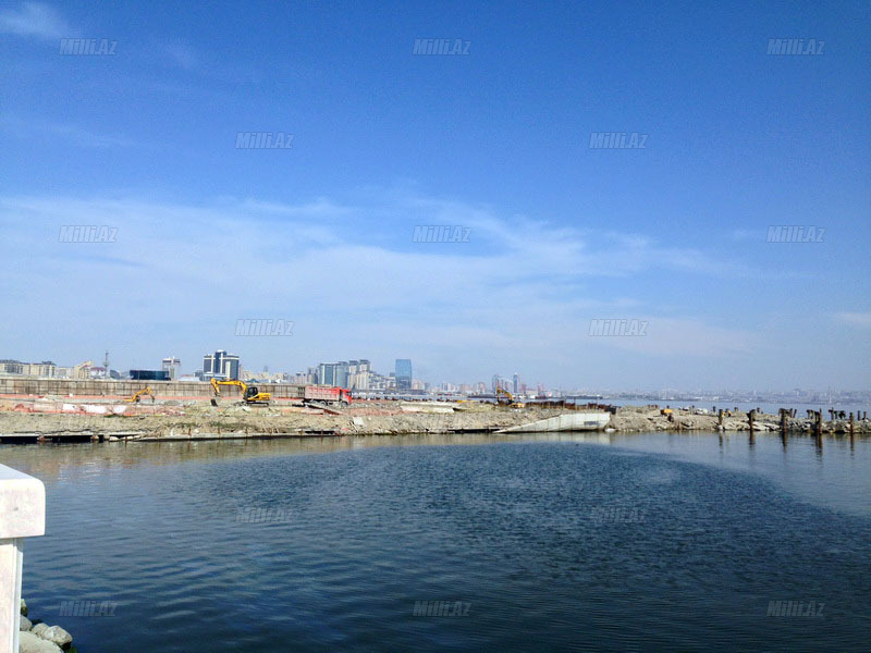 Bakı bulvarına gözlənilməz naxış vurulacaq - FOTO