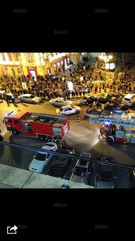 Bakıda "28 Mall" ticarət mərkəzində yanğın baş verib - YENİLƏNİB - VİDEO - FOTO