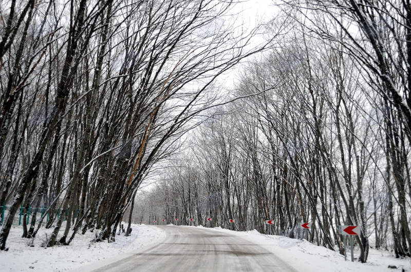Azərbaycan dağlarının qış görüntüləri - FOTOSESSİYA