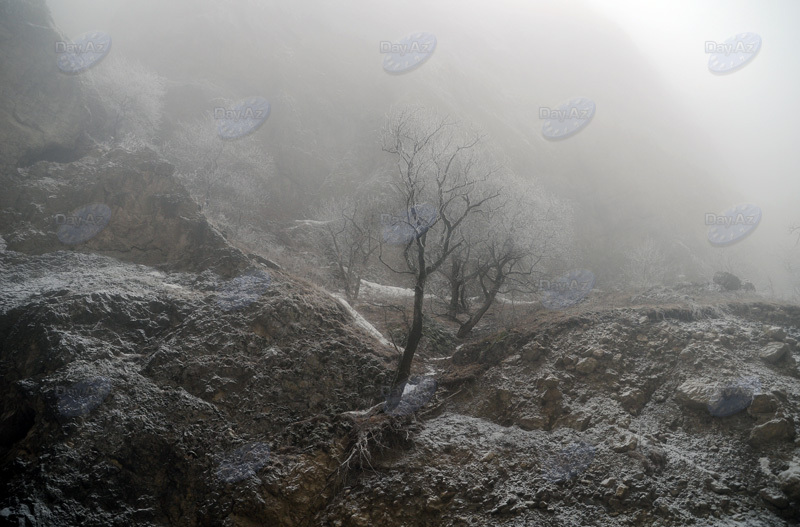 Azərbaycan dağlarının qış görüntüləri - FOTOSESSİYA