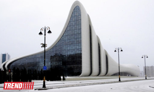 Bakı ağ libasa büründü - FOTOSESSİYA
