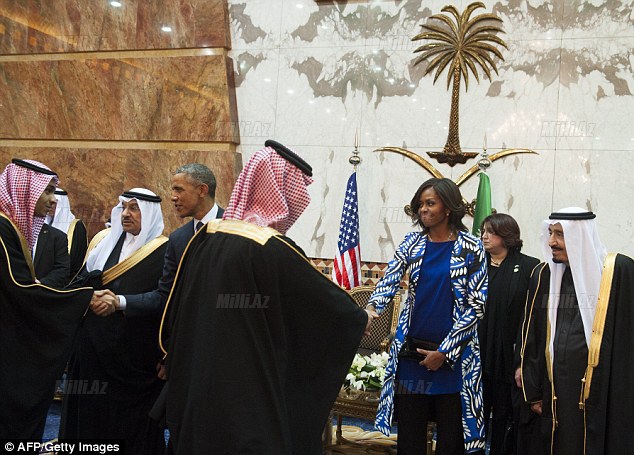 Mişel Obama vəhhabilərə meydan oxudu - FOTO