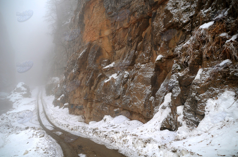 Azərbaycan dağlarının qış görüntüləri - FOTOSESSİYA