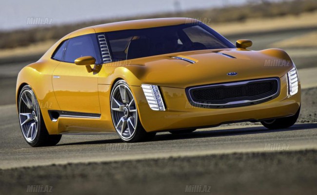 Arxa ötürməli Kia GT4 Stinger - FOTO