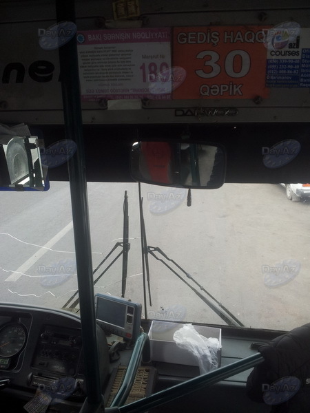 Bakıda özbaşına avtobus marşrutları - SİYAHI - FOTO