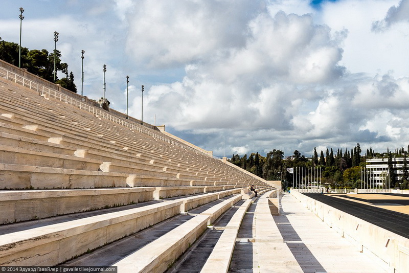 İlk Olimpiya oyunlarının keçirildiyi mərmər stadion - FOTOSESSİYA