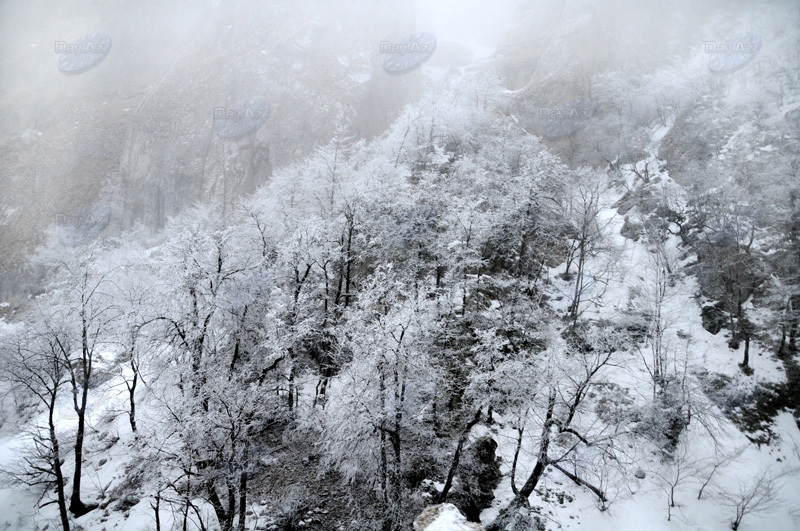 Azərbaycan dağlarının qış görüntüləri - FOTOSESSİYA