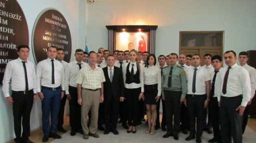 Mədət Quliyev Penitensiar Xidmətin yeni əməkdaşlarını qəbul etdi - FOTO