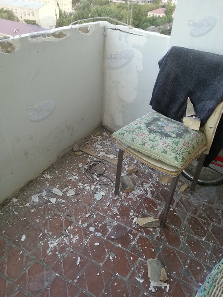 Bakıda ana və övladı dağıntılar altda qalacaqdı - FOTO